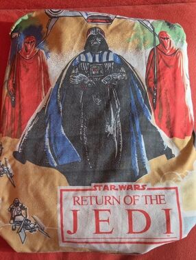 1983 Lucasfilm Star Wars Return Of The Jedi Fitted Twin Bed Sheet